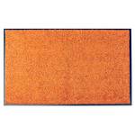 Deurmat Wash en Clean oranje - afmetingen: 60x90cm