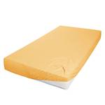 Hoeslaken mako fijn Jersey Rioux jersey-Mako 510g geel 90-100x200cm - Meloengeel - 90 x 200 cm