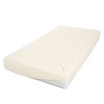 Drap-housse en jersey fin Mako Rioux 510 g - Blanc écru - 140 - 160 x 200 cm - Crème - 140 x 200 cm