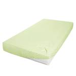 Lenzuolo con gli angoli Rioux limone mako-feinjersey color 120 x 200 cm - HellVerde - 120 x 200 cm