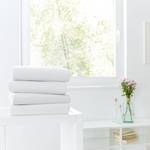 Drap-housse en peluche Sotta Coton / Polyester - Blanc - 90 x 200 cm