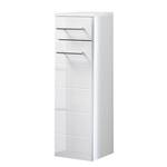 Armoire basse Rosary Blanc brillant / Blanc