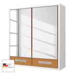 Armoire de toilette Malmö Blanc / Jaune curry - Largeur : 60 cm