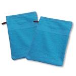 Linge de toilette Tom Tailor Turquoise - Gant de toilette (lot de 2) - 16 x 22 cm