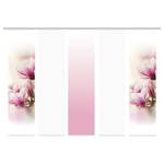 Schiebevorhang Magnone (5er- Set) Pink - Textil - 60 x 245 x 245 cm