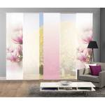 Schiebevorhang Magnone (5er- Set) Pink - Textil - 60 x 245 x 245 cm