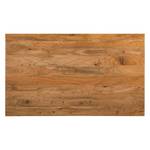 Table Woodson Acacia massif / Fer - Acacia Marron clair - Largeur : 160 cm