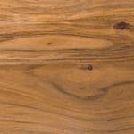 Eettafel Woodson massief acaciahout/ijzer - Acaciahouten Lichtbruin - Breedte: 160 cm