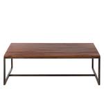 Table basse Woodson I Acacia massif / Fer - Acacia brun