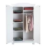 Armoire Hedda Pin massif - Vernis blanc