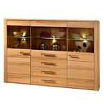 Highboard Nature Star deels massief kernbeuken