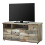 Meuble TV Tapara III Marron / Gris