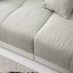 Bigsofa Pesaro Kunstleder / Webstoff Weiß / Beige