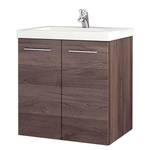 Lavabo Elva Chêne truffier - 50 cm - Largeur : 50 cm