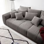 Bigsofa Pesaro Kunstleder / Webstoff Taupe / Grau