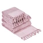 Set handdoeken Prov Boheme I (4-delig) katoen - Lavendel