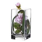 Vase Column Verre - Transparent - Hauteur : 20 cm