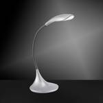 LED-Tischleuchte Lilu Kunststoff Silber 1-flammig