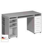 Bureau Magic XII Gris platine / Blanc