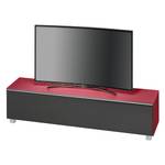 Meuble TV Soundconcept I Rouge cerise mat - Largeur : 180 cm