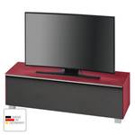 Tv-meubel Soundconcept I Mat kersenrood - Breedte: 140 cm