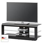 TV-Rack Marnes Hochglanz Schwarz - Hochglanz Schwarz