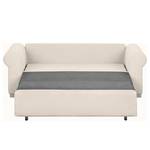 Divano letto LATINA Basic Country Tessuto - Tessuto Doran: color crema - Larghezza: 185 cm