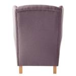 Oorfauteuil Luro Paars - Textiel - 78 x 102 x 85 cm