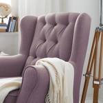 Fauteuil à oreilles Luro Tissu structuré