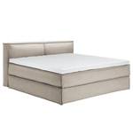 Premium Boxspringbett KINX Webstoff - Stoff KINX: Beige - 200 x 200cm - H2 - 100 cm