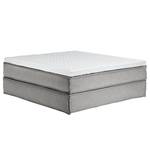 Lit boxspring Kinx Tissu - Tissu KINX : Gris - 200 x 200cm - D2 souple - Sans