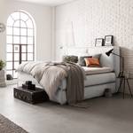 Letto boxspring Kinx Tessuto KINX: bianco - 200 x 200cm - H2 - 130 cm