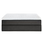 Lit boxspring Kinx Tissu - Tissu KINX : Anthracite - 200 x 200cm - D2 souple - Sans