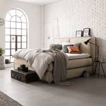 Premium boxspring KINX Stof KINX: Beige - 180 x 200cm - H2 zacht - 130cm