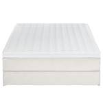 Lit boxspring Kinx Tissu - Tissu KINX : Blanc - 180 x 200cm - D2 souple - Sans