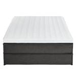 Premium boxspring KINX geweven stof - Stof KINX: Antracietkleurig - 160 x 200cm - H2 zacht - Zonder