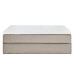 Premium boxspring KINX geweven stof - Stof KINX: Beige - 160 x 200cm - H2 zacht - Zonder