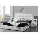 Boxspring Annabel Wit - 160 x 200cm - Koudschuimmatras - H3 medium