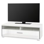TV-Lowboard Arco Hochglanz Weiß / Weiß - 124 x 41 cm