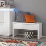 Banc de vestibule Emblaze Blanc brillant