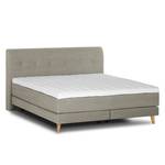 Lit boxspring Mälby Tissu - Beige - 140 x 200cm