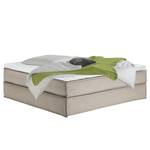 Premium boxspring KINX geweven stof - Stof KINX: Beige - 200 x 220cm - H2 zacht - Zonder