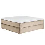 Lit boxspring Kinx Tissu - Tissu KINX : Beige - 200 x 220cm - D2 souple - Sans