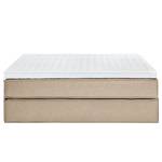 Lit boxspring Kinx Tissu - Tissu KINX : Beige - 200 x 220cm - D2 souple - Sans