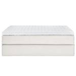 Lit boxspring Kinx Tissu - Tissu KINX : Blanc - 160 x 220cm - D2 souple - Sans