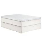 Lit boxspring Kinx Tissu - Tissu KINX : Blanc - 140 x 220cm - D2 souple - Sans