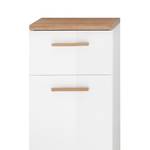 Lage kast Quickset 923 I wit/Riviera eikenhouten look