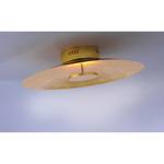Plafonnier LED Plate Leaf Acier - 1 ampoule - Doré - Abat-jour diamètre : 50 cm