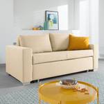 Schlafsofa LATINA Basic Webstoff - Stoff Doran: Creme - Breite: 173 cm