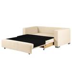 Divano letto LATINA Basic Tessuto - Tessuto Doran: color crema - Larghezza: 173 cm